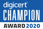 DigiCert Champion Award 2020