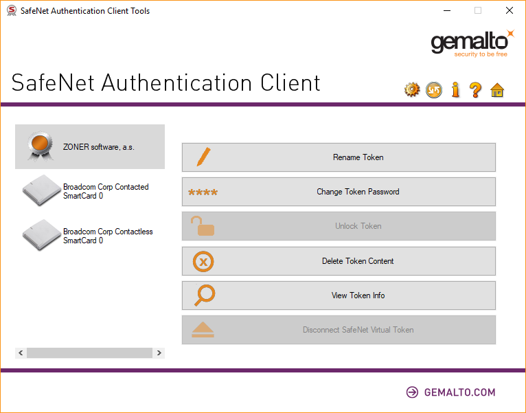HW token utility and certificate application HW token utility and certificate application