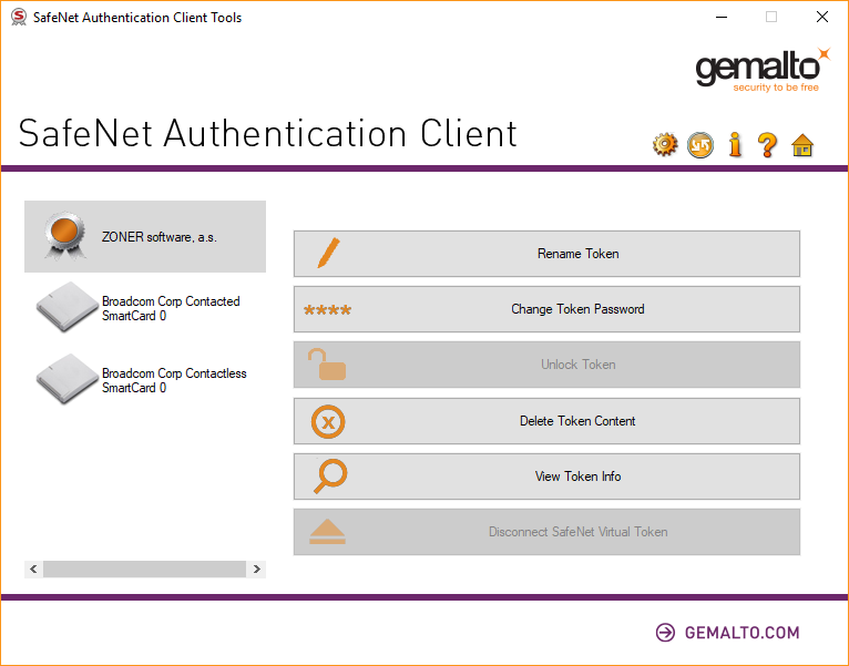 HW token utility and certificate application