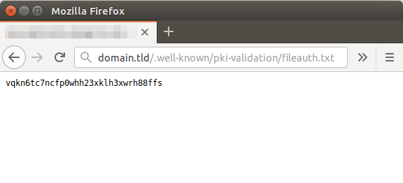 Fileauth.txt on ftp must be accessible from the internet