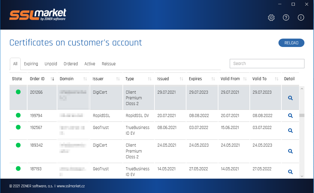 We have released SSLmarket for Windows